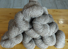 Load image into Gallery viewer, Tri-Color Brown Marl, Naturally Colored Merino Yarn - Sport Weight, 2 ply, 380 yards /100g