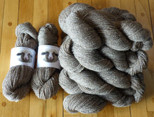 Load image into Gallery viewer, Tri-Color Brown Marl, Naturally Colored Merino Yarn - Sport Weight, 2 ply, 380 yards /100g