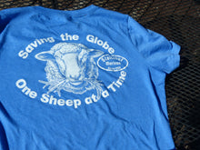 Load image into Gallery viewer, Women’s V-neck T-Shirt in Sky Blue